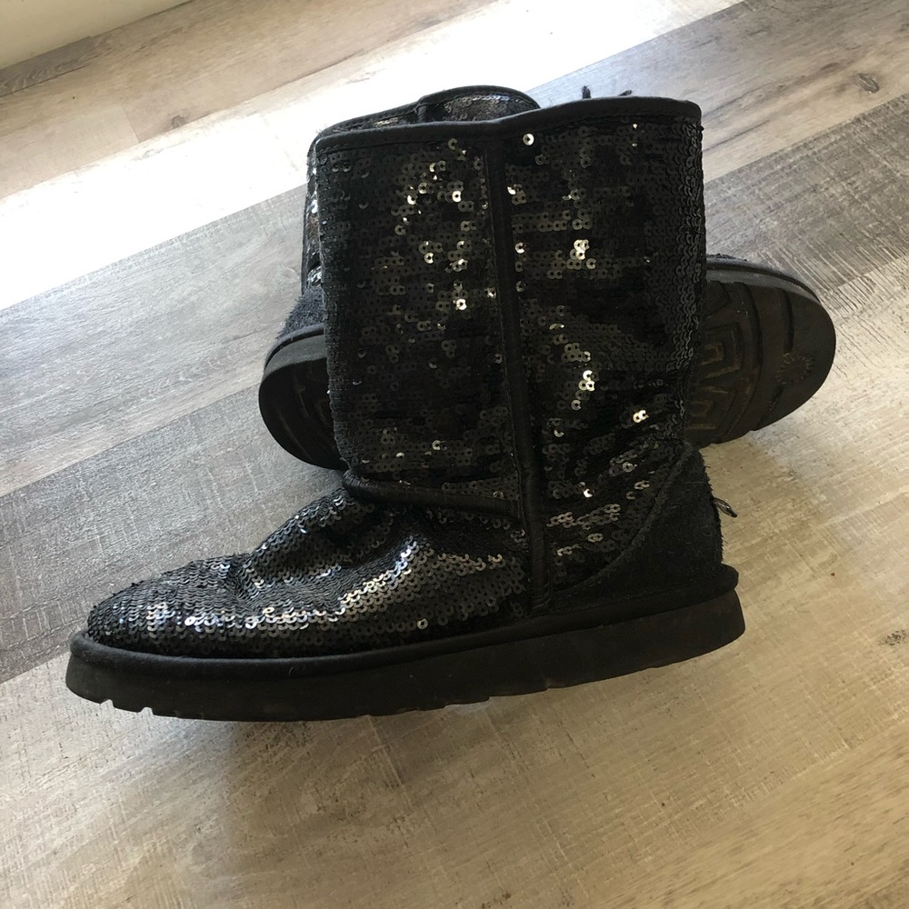 UGG Australia Sequence black ankle boots